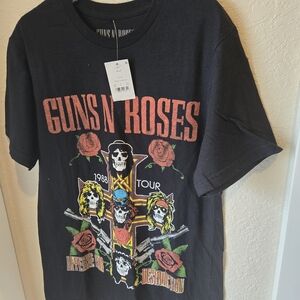 Black Graphic Mens T-Shirt